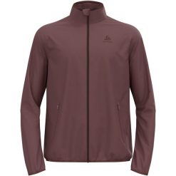 Kurtka męska do biegania Odlo Jacket ESSENTIAL LIGHT. Brązowe kurtki męskie Odlo, m, bez wzorów, do biegania. W wyprzedaży za 239.99 zł.