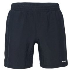 Szorty Hi-Tec Hild. Czarne krótkie spodenki sportowe męskie Hi-tec, l, bez wzorów, do biegania. Za 118.70 zł.