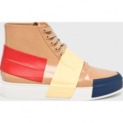Melissa - Buty Crew. Szare obuwie sportowe damskie Melissa, z kauczuku. Za 459.90 zł.