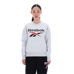 Bluza damska Reebok Gym & Pilates. Bluzy sportowe damskie Reebok, m, bez wzorów, z bawełny, bez kaptura, na fitness i siłownię. W wyprzedaży za 139.99 zł.