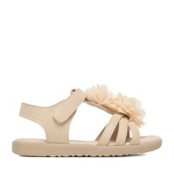 Sandały DeeZee. Brązowe sandały dziewczęce DeeZee, bez zapięcia. Za 79.99 zł.