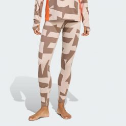 Legginsy bazowe Multi Synthetic Base Layer. Brązowe legginsy damskie Adidas, uniwersalny, bez wzorów, trekkingowe, climacool (adidas). Za 219.00 zł.