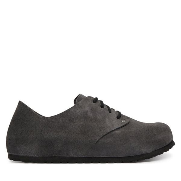 Półbuty Birkenstock. Szare półbuty na co dzień męskie Birkenstock, bez zapięcia. Za 583.99 zł.