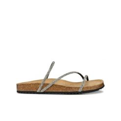 Klapki damskie Geox Brionia. Czarne klapki damskie Converse, bez wzorów, sportowe, bez obcasa. Za 349.50 zł.