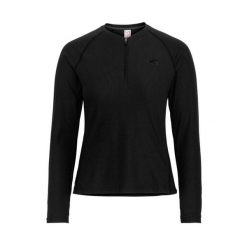 Damski top treningowy Kari Traa Linnea. Czarne koszulki sportowe damskie Kari Traa, bez wzorów, bez kołnierzyka, bez ramiączek, trekkingowe. Za 335.50 zł.