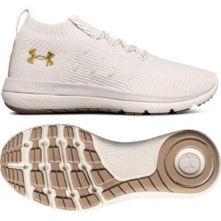 Białe Buty Under Armour Slingflex Rise W 3000096-105. Białe obuwie sportowe damskie Under Armour, bez wzorów, z gumy, na fitness i siłownię, Adidas Advantage. W wyprzedaży za 519.00 zł.