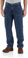 Jeansy Carhartt DoubleFront Logger Canal. Jeansy męskie Carhartt, sportowe. Za 319.71 zł.