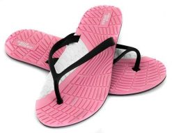 Japonki basenowe damskie Aqua Speed Bahama. Czerwone klapki damskie Aqua-Speed, bez wzorów, z materiału, bez obcasa. Za 36.98 zł.