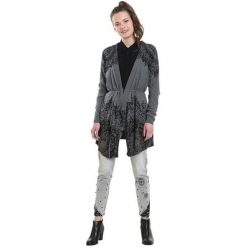 Desigual Damski Kardigan Koszulki Electra Gris Vigore Claro 18wwjfdd 2042 (Rozmiar S). Kardigany damskie marki Desigual. W wyprzedaży za 316.00 zł.