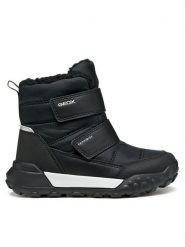 Geox Śniegowce J Trekkyup B Abx J46MBF 0FU54 C9999 D Czarny. Czarne buty zimowe chłopięce Geox, bez wzorów, z materiału, bez zapięcia. Za 269.99 zł.