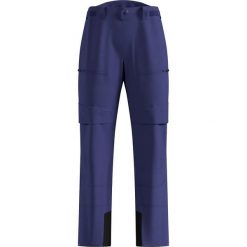 Spodnie softshellowe Odlo Pants regular length X-ALP 3L. Niebieskie spodnie materiałowe damskie Odlo, l, bez wzorów, z hardshellu. Za 1,899.99 zł.