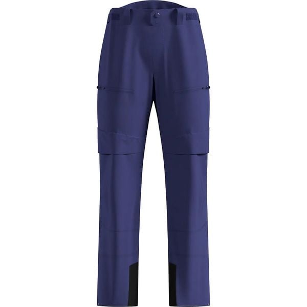 Spodnie softshellowe Odlo Pants regular length X-ALP 3L. Niebieskie spodnie materiałowe damskie Odlo, l, bez wzorów, z hardshellu. Za 1,899.99 zł.