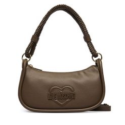 Torebka LOVE MOSCHINO. Brązowe torebki do ręki damskie Love Moschino, bez wzorów, klasyczne, bez dodatków. Za 1,099.00 zł.