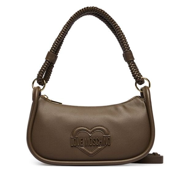 Torebka LOVE MOSCHINO. Brązowe torebki do ręki damskie Love Moschino, bez wzorów, klasyczne, bez dodatków. Za 667.99 zł.
