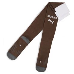 Męskie skarpety FC St. Pauli 25/26 PUMA Espresso Brown White. Białe legginsy sportowe męskie Puma, m, bez wzorów, do piłki nożnej. Za 89.00 zł.