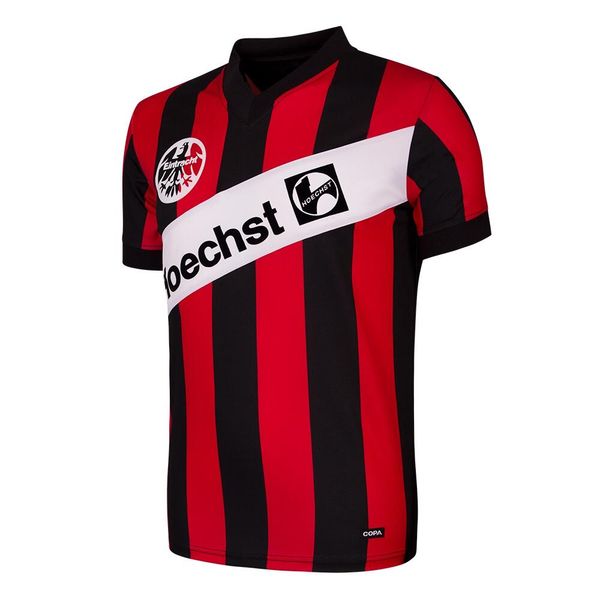 Camisola de Futebol Retro Eintracht Frankfurt 1990-91. Czerwone koszulki sportowe męskie COPA FOOTBALL, m, bez wzorów, bez kołnierzyka, bez ramiączek, do piłki nożnej. Za 296.91 zł.