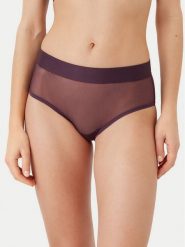 DKNY Bokserki DK8195 Fioletowy. Fioletowe bokserki damskie DKNY, s, bez wzorów, z syntetyku. Za 79.99 zł.