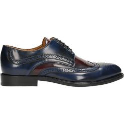 Półbuty HENRY. Czerwone eleganckie półbuty Gino Rossi, ze skóry. W wyprzedaży za 349.90 zł.