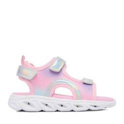 Sandały DeeZee. Czerwone sandały dziewczęce DeeZee, bez zapięcia. Za 99.99 zł.