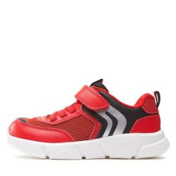 Sneakersy Geox. Niebieskie trampki i tenisówki chłopięce Geox, bez wzorów, bez zapięcia. Za 299.99 zł.