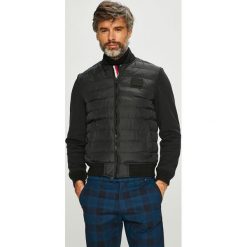 Tommy Hilfiger - Kurtka bomber. Czarne kurtki męskie Tommy Hilfiger, z bawełny. Za 1,199.00 zł.