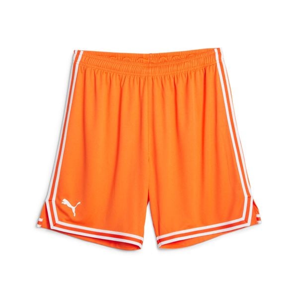 Szorty Puma Hoops team game. Brązowe szorty męskie Puma, m, bez wzorów, z materiału. Za 149.05 zł.