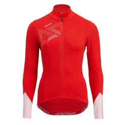 Damski jersey Silvini Calvana. Czerwone obuwie sportowe damskie Silvini, bez wzorów, z jersey, rowerowe. W wyprzedaży za 319.90 zł.
