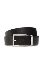 Guess Pasek Męski Not Coordinated BM7542 LEA35 Czarny. Czarne paski damskie Guess, z aplikacjami, ze skóry. Za 229.99 zł.