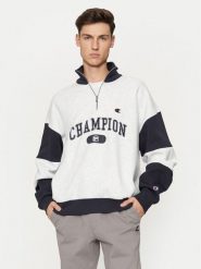 Champion Bluza 220435 Szary Regular Fit. Szare bluzy męskie Champion, m, bez wzorów, z bawełny, bez kaptura. Za 219.99 zł.
