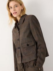 More & More Krótkie marynarki Kobiety brązowy|niebieski, 40. Brązowe żakiety damskie More & More, bez wzorów, eleganckie. Za 699.95 zł.