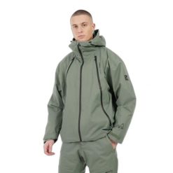 Kurtka narciarska Protest Ferrol. Zielone kurtki snowboardowe męskie Protest, m, bez wzorów, bez kaptura, narciarskie. Za 812.00 zł.