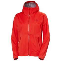 Damska kurtka wodoodporna Helly Hansen Momentum 3L Stretch. Czerwone kurtki damskie Helly Hansen, na lato, l, bez wzorów, z materiału, bez kaptura. Za 1,017.25 zł.