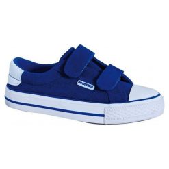 Protetika Skórzane Tenisówki Chłopięce Dakota, 33, Niebieskie. Buty sportowe chłopięce marki bonprix. Za 119.00 zł.