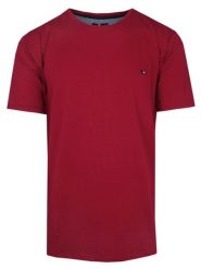 T-Shirt Czerwona Jednokolorowa, Męski, Koszulka, Krótki Rękaw, U-neck. Czerwone t-shirty męskie Red Way, na lato, m, bez wzorów, z bawełny, casualowe, bez kołnierzyka. Za 115.00 zł.