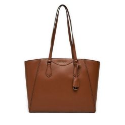 Torebka MICHAEL Michael Kors. Brązowe torebki do ręki damskie MICHAEL Michael Kors, bez wzorów, klasyczne, bez dodatków. Za 729.99 zł.