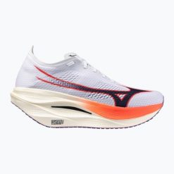 Buty do biegania Mizuno Wave Rebellion Pro 3 w. Białe buty sportowe męskie Mizuno, bez zapięcia, do biegania, mizuno wave. W wyprzedaży za 872.25 zł.