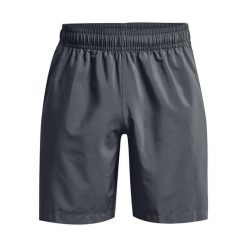 Spodenki fitness męskie Under Armour Woven Graphic. Szare krótkie spodenki sportowe męskie Under Armour, m, bez wzorów, na fitness i siłownię. Za 169.99 zł.