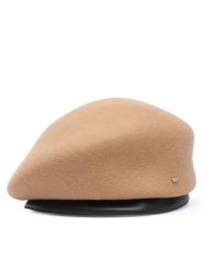 Weekend Max Mara Beret Manto 2625576024 Brązowy jasny. Brązowe rękawiczki damskie Weekend Max Mara, na zimę, bez wzorów, z jedwabiu. Za 494.99 zł.
