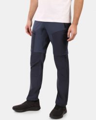 Spodnie outdoorowe męskie 2 w 1 Kilpi HOSIO-M. Niebieskie eleganckie spodnie męskie Kilpi, m, bez wzorów, z materiału. Za 306.00 zł.