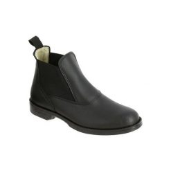 Sztyblety jeździeckie Classic. Czarne botki męskie FOUGANZA. Za 129.99 zł.