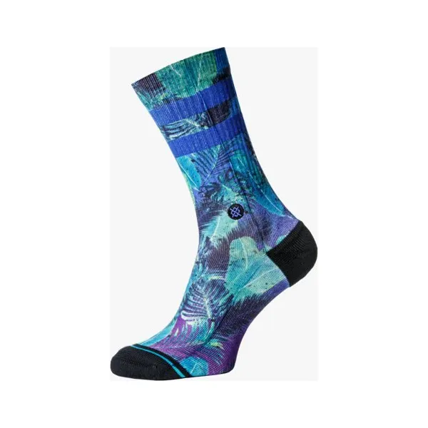 Stance Skarpety Foundation Pop Palms , niebieski, rozmiar L. Niebieskie skarpety damskie Stance, bez wzorów, z bawełny. W wyprzedaży za 39.99 zł.