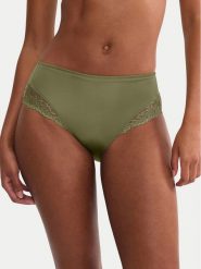Triumph Figi klasyczne z wysokim stanem Ladyform Soft 10224859 Zielony. Zielone figi damskie Triumph, bez wzorów, z syntetyku. Za 129.99 zł.