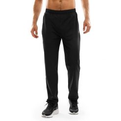 Męskie spodnie dresowe o luźnym kroju Fitness Siroko Function Black. Czarne spodnie sportowe męskie SIROKO, m, bez wzorów, z dresówki, na fitness i siłownię. Za 171.00 zł.