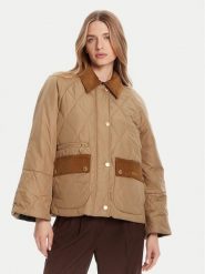 Barbour Kurtka przejściowa Martha LQU1840BE31 Brązowy Regular Fit. Brązowe kurtki damskie Barbour, bez wzorów, z syntetyku, bez kaptura. Za 1,109.00 zł.