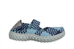 Półbuty Rock Over Seashore Navy 032042, Niebieski, Materiał - 38. Niebieskie półbuty damskie Rock Spring, na lato, bez wzorów, z materiału, rockowe, bez obcasa, bez zapięcia. W wyprzedaży za 164.99 zł.