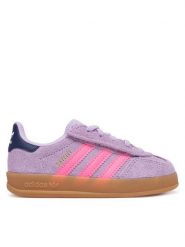 Adidas Sneakersy Gazelle Indoor Comfort Closure Elastic Lace IH4012 Fioletowy. Fioletowe buty sportowe dziewczęce Adidas, bez wzorów, ze skóry, bez zapięcia. Za 279.99 zł.