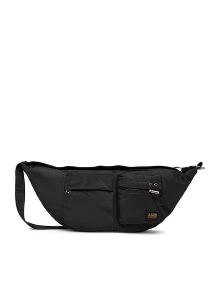 G-Star Raw Nerka C-XC8777 Czarny. Czarne saszetki męskie G-Star Raw, bez wzorów, z materiału, retro, na ramię. Za 179.99 zł.