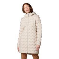 Kurtka Columbia Delta Ridge Ii. Brązowe kurtki damskie Columbia, bez wzorów, bez kaptura. Za 846.99 zł.
