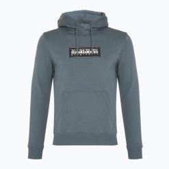 Bluza męska Napapijri B-Suze H. Szare bluzy męskie Napapijri, m, bez wzorów, bez kaptura. W wyprzedaży za 244.50 zł.