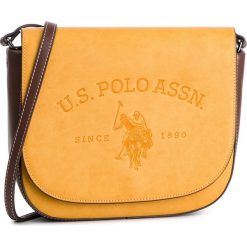 Torebka U.S. POLO ASSN. - Cowtown Flap Crossb. Bag BEUCW0563WVP/302 Mustard. Listonoszki damskie marki U.S. Polo Assn. Za 449.00 zł.